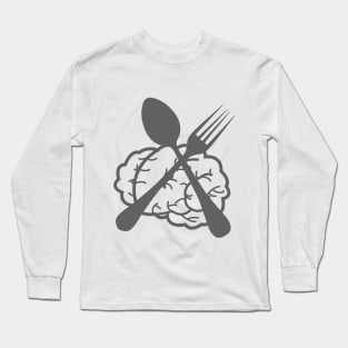 Eat brain Long Sleeve T-Shirt